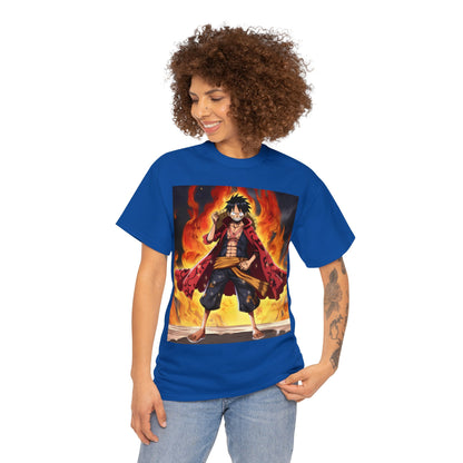 Anime Inspired Shirt {Unisex Heavy Cotton Tee} {Ai Generated} {EU}