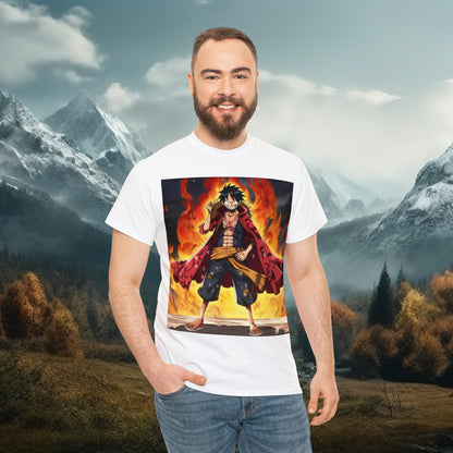 Anime Inspired Shirt {Unisex Heavy Cotton Tee} {Ai Generated} {EU}