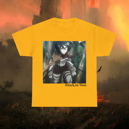 Anime Inspired Shirt {Unisex Heavy Cotton Tee} {Ai Generated} {EU}