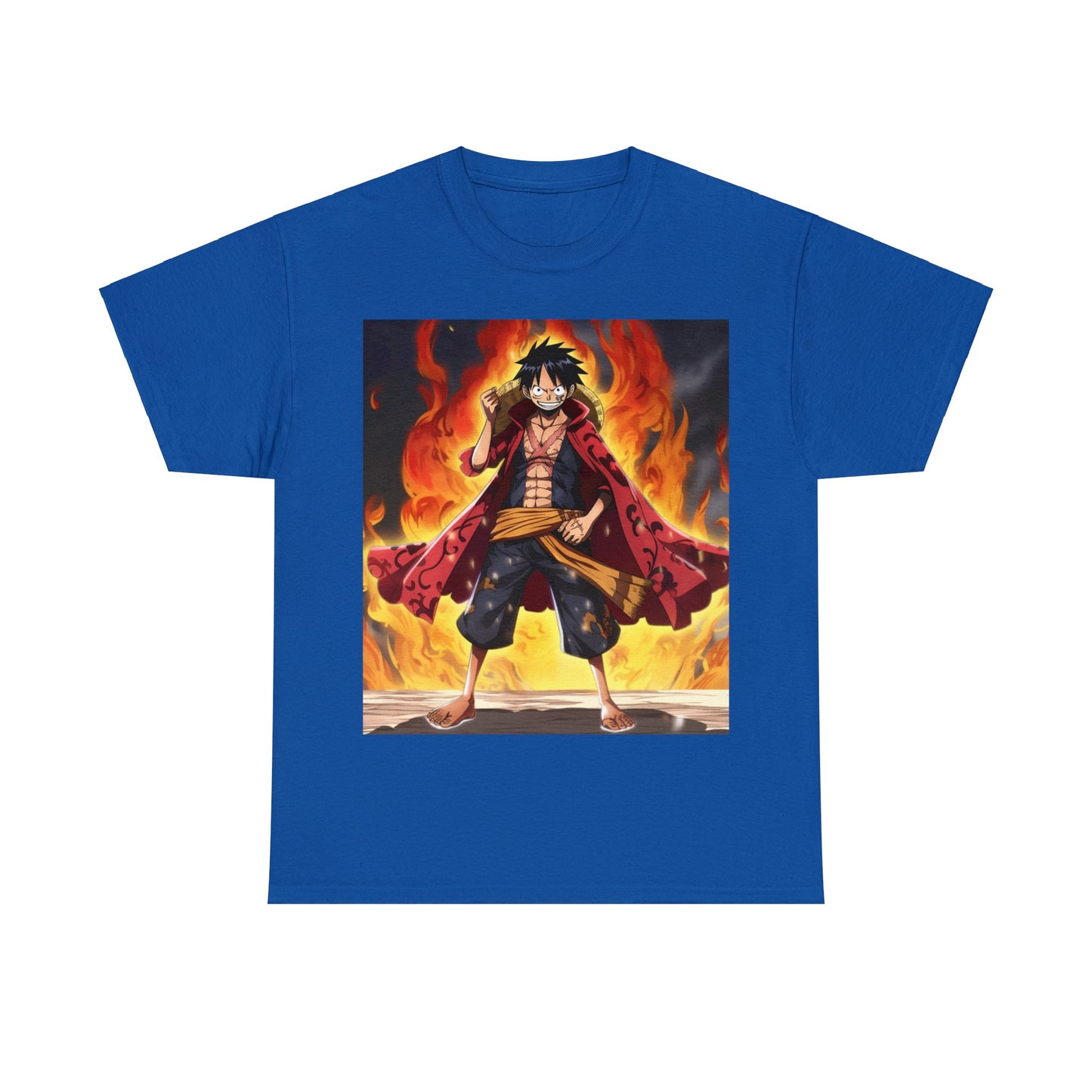 Anime Inspired Shirt {Unisex Heavy Cotton Tee} {Ai Generated} {EU}