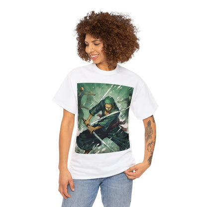 Anime Inspired Shirt {Unisex Heavy Cotton Tee} {Ai Generated} {EU}