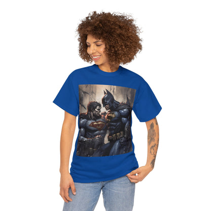 Super Hero Inspired Shirt {Unisex Heavy Cotton Tee} {Ai Generated} {EU} Alternative