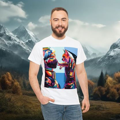 Anime Inspired Shirt {Unisex Heavy Cotton Tee} {Ai Generated} {EU}