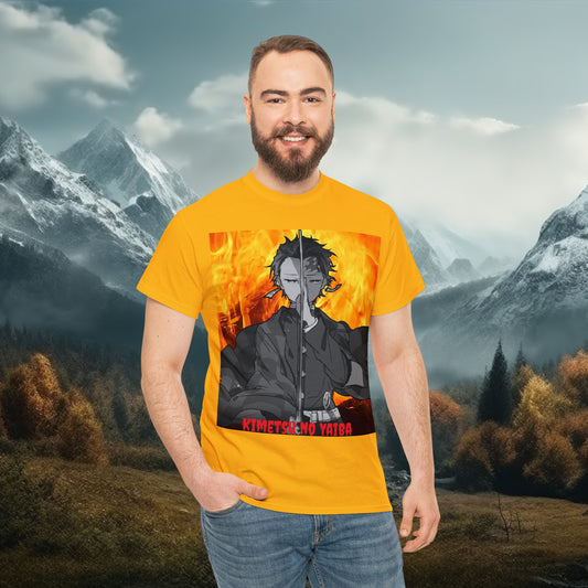 Anime Inspired Shirt {Unisex Heavy Cotton Tee} {Ai Generated} {EU}