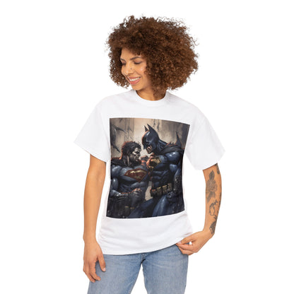 Super Hero Inspired Shirt {Unisex Heavy Cotton Tee} {Ai Generated} {EU} Alternative