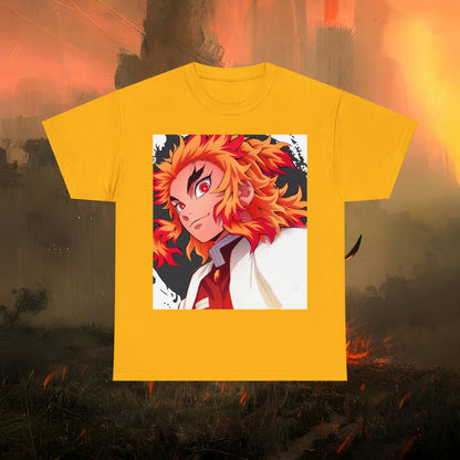 Anime Inspired Shirt {Unisex Heavy Cotton Tee} {Ai Generated} {EU}