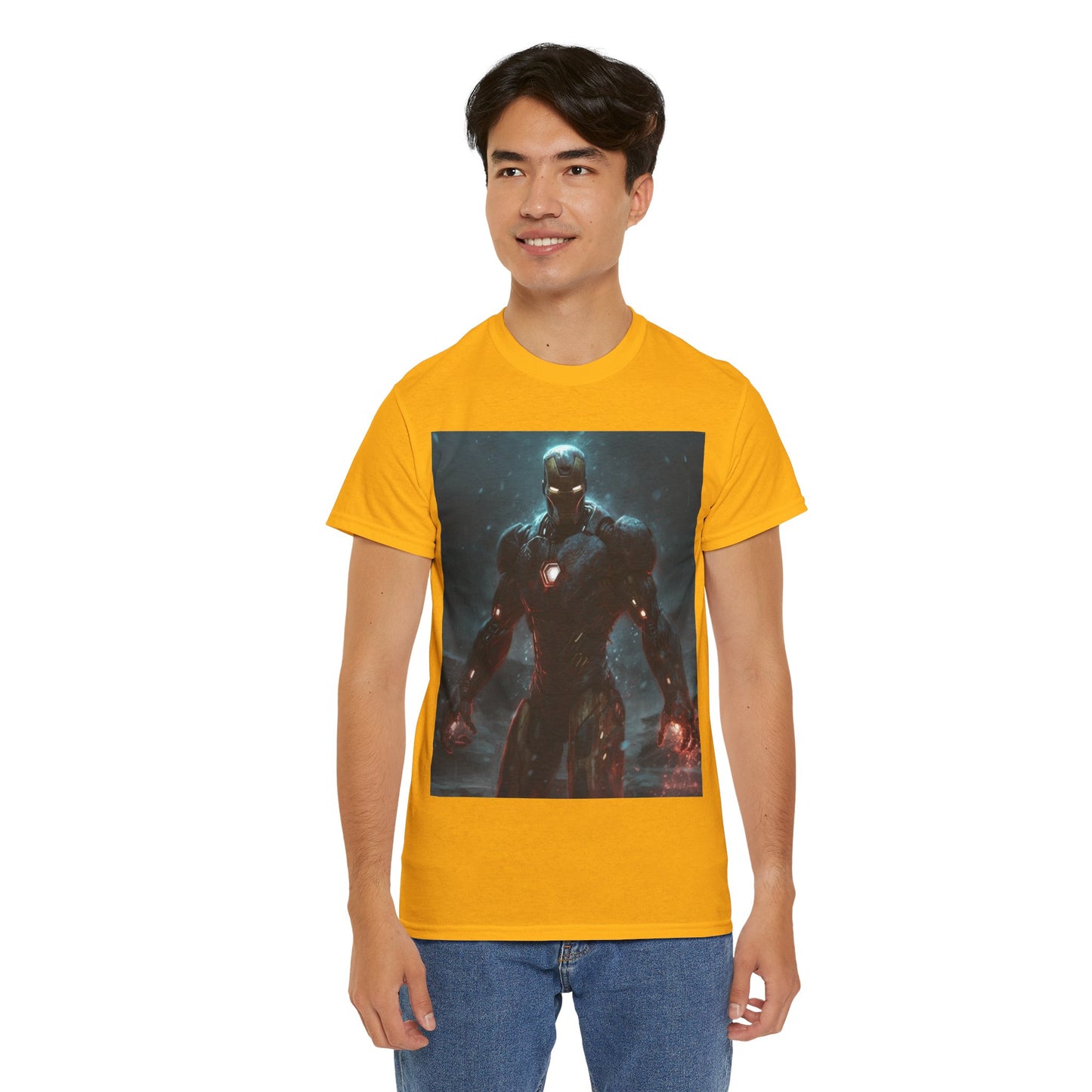 Super Hero Inspired Shirt {Unisex Heavy Cotton Tee} {Ai Generated} {EU}