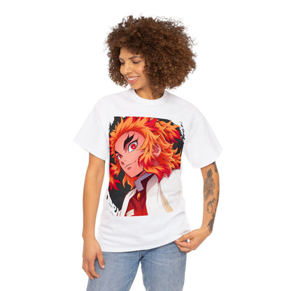 Anime Inspired Shirt {Unisex Heavy Cotton Tee} {Ai Generated} {EU}