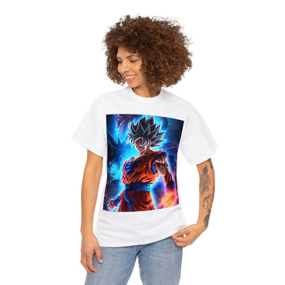 Anime Inspired Shirt {Unisex Heavy Cotton Tee} {Ai Generated} {EU}