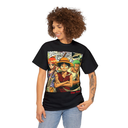 Anime Inspired Shirt {Unisex Heavy Cotton Tee} {Ai Generated} {EU}