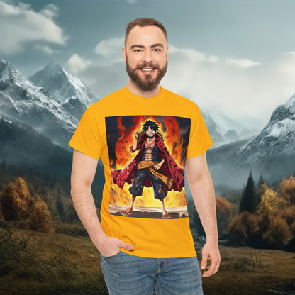 Anime Inspired Shirt {Unisex Heavy Cotton Tee} {Ai Generated} {EU}