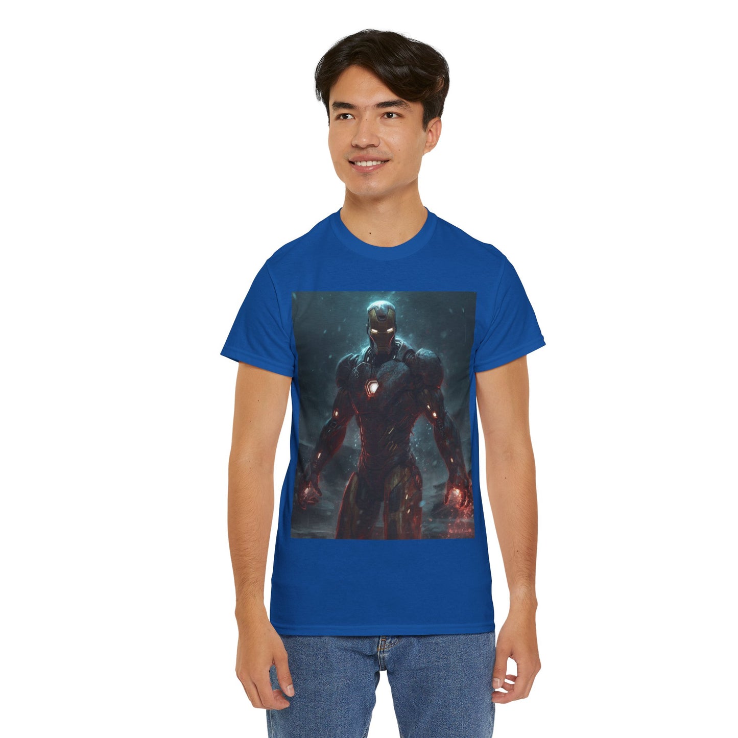 Super Hero Inspired Shirt {Unisex Heavy Cotton Tee} {Ai Generated} {EU}