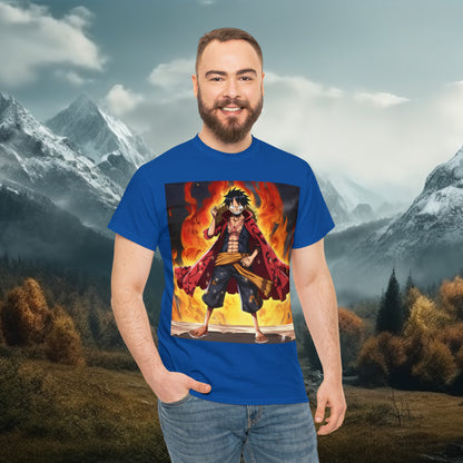 Anime Inspired Shirt {Unisex Heavy Cotton Tee} {Ai Generated} {EU}