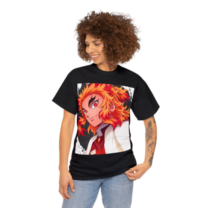 Anime Inspired Shirt {Unisex Heavy Cotton Tee} {Ai Generated} {EU}