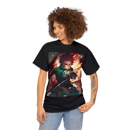 Anime Inspired Shirt {Unisex Heavy Cotton Tee} Ai Generated {EU}