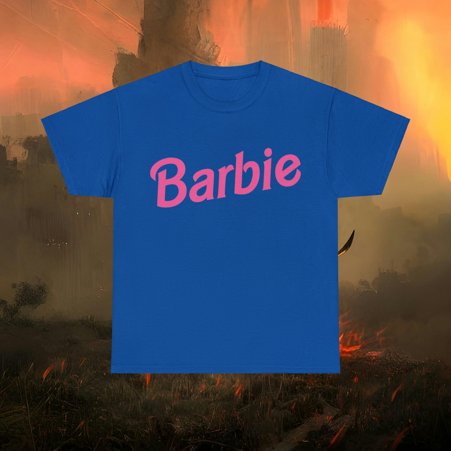 Barbie Inspired Shirt {Unisex Heavy Cotton Tee} {Ai Generated} {EU}