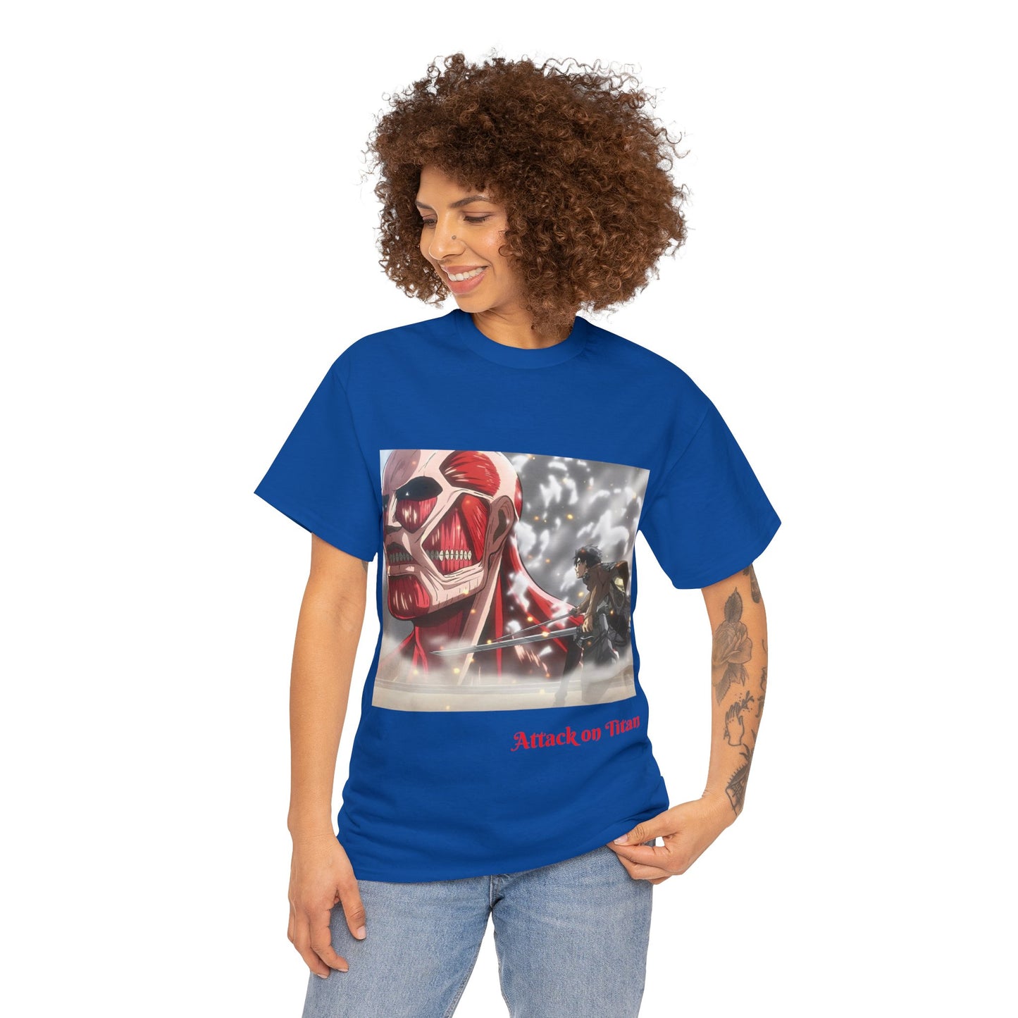 Anime Inspired Shirt {Unisex Heavy Cotton Tee} {Ai Generated} {EU}