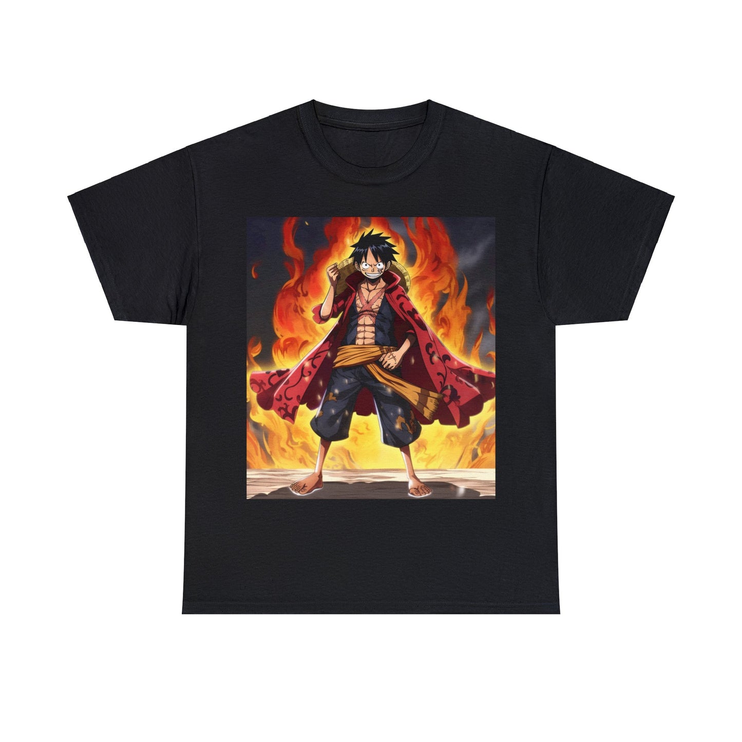 Anime Inspired Shirt {Unisex Heavy Cotton Tee} {Ai Generated} {EU}