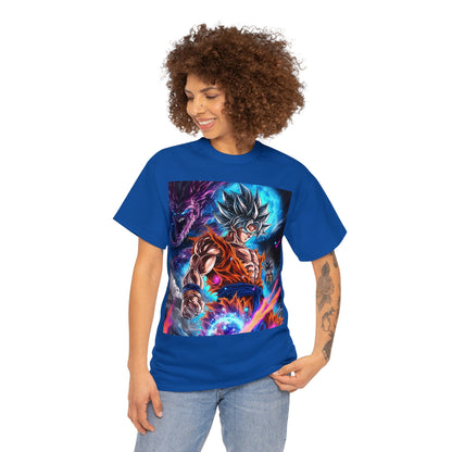 Anime Inspired Shirt {Unisex Heavy Cotton Tee} {Ai Generated} {EU}