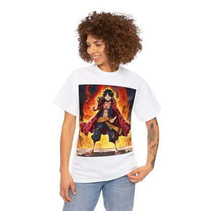 Anime Inspired Shirt {Unisex Heavy Cotton Tee} {Ai Generated} {EU}