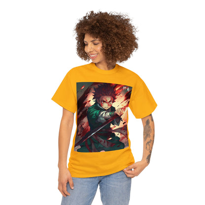 Anime Inspired Shirt {Unisex Heavy Cotton Tee} Ai Generated {EU}