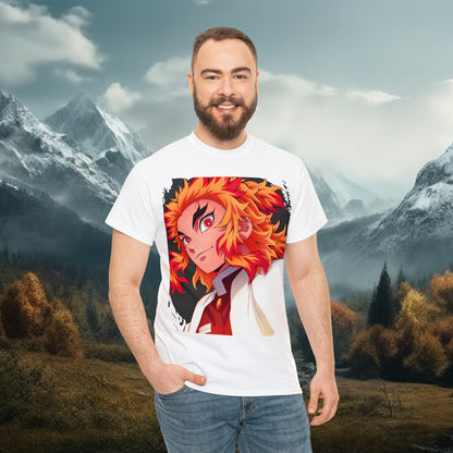 Anime Inspired Shirt {Unisex Heavy Cotton Tee} {Ai Generated} {EU}