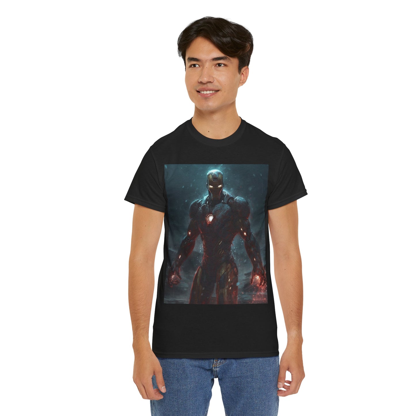 Super Hero Inspired Shirt {Unisex Heavy Cotton Tee} {Ai Generated} {EU}