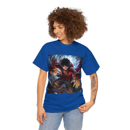 Anime Inspired Shirt {Unisex Heavy Cotton Tee} {Ai Generated} {EU}