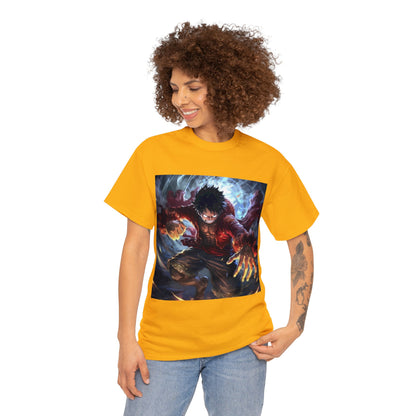 Anime Inspired Shirt {Unisex Heavy Cotton Tee} {Ai Generated} {EU}