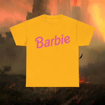 Barbie Inspired Shirt {Unisex Heavy Cotton Tee} {Ai Generated} {EU}