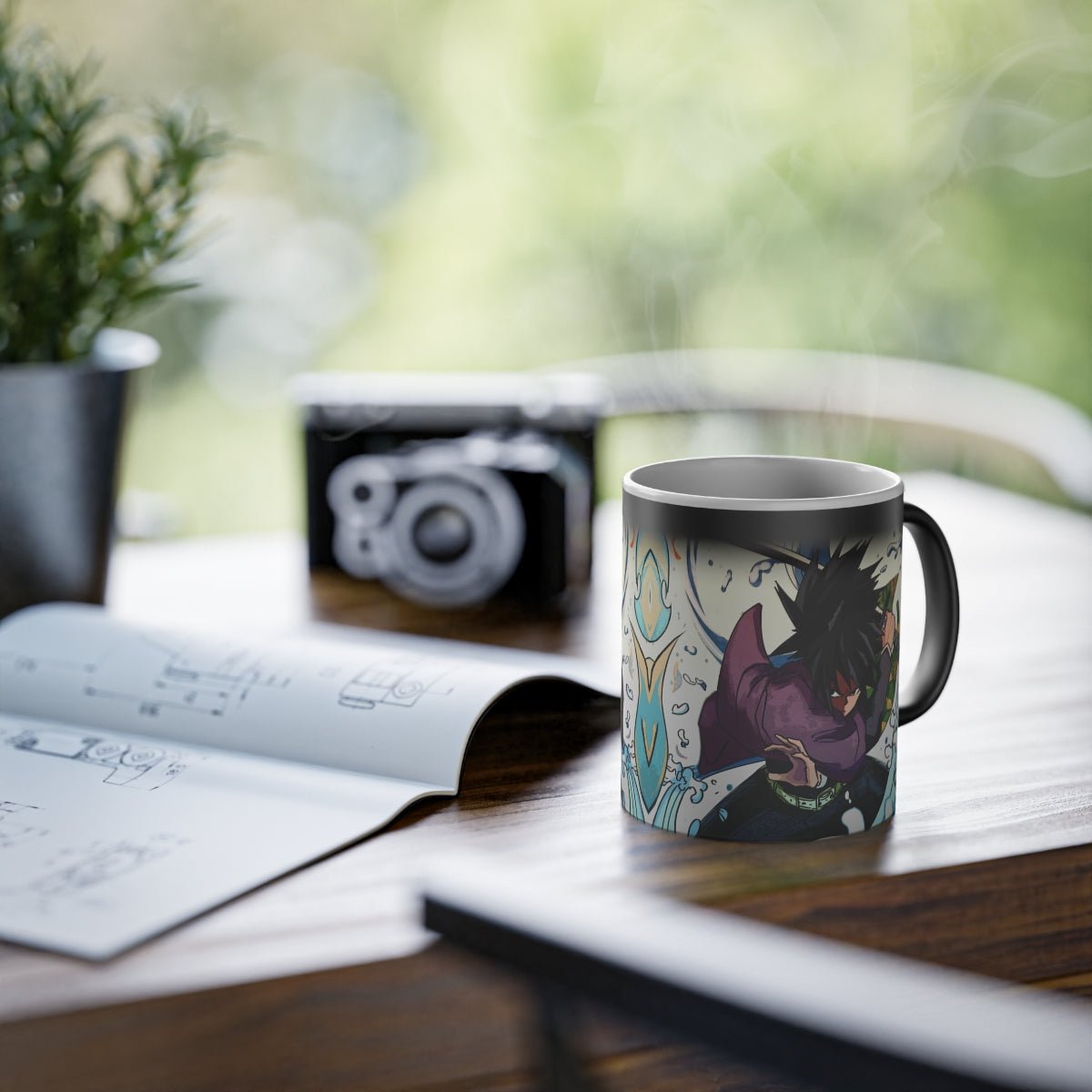 Anime inspired Magic Mug {EU}, 11oz - GamingZoneGR