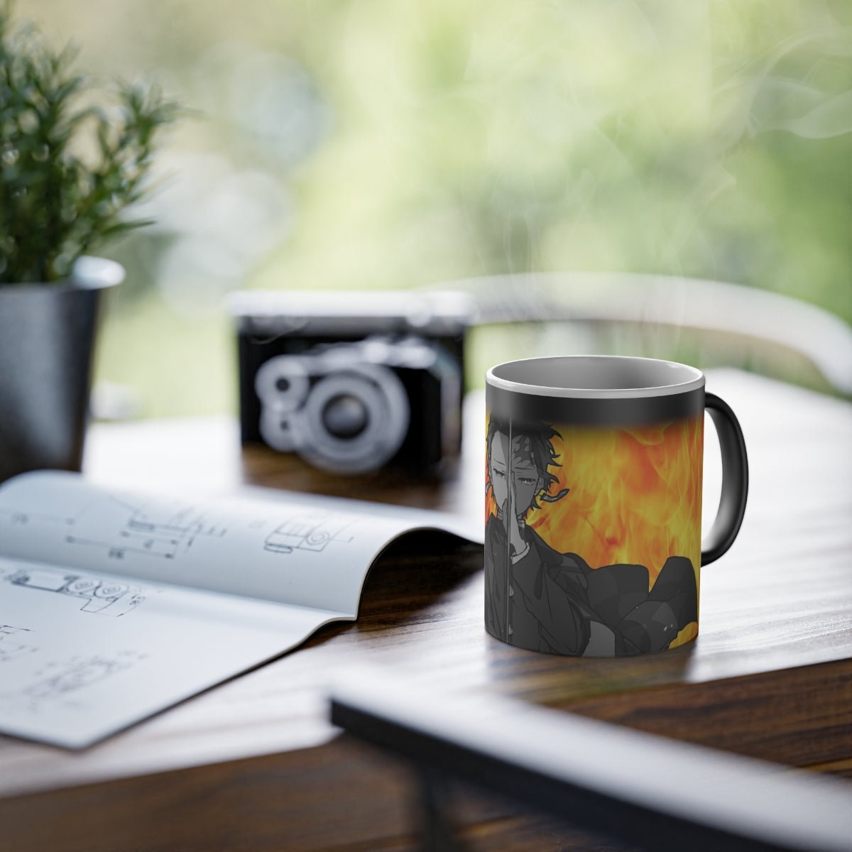 Anime inspired Magic Mug {EU}, 11oz - GamingZoneGR