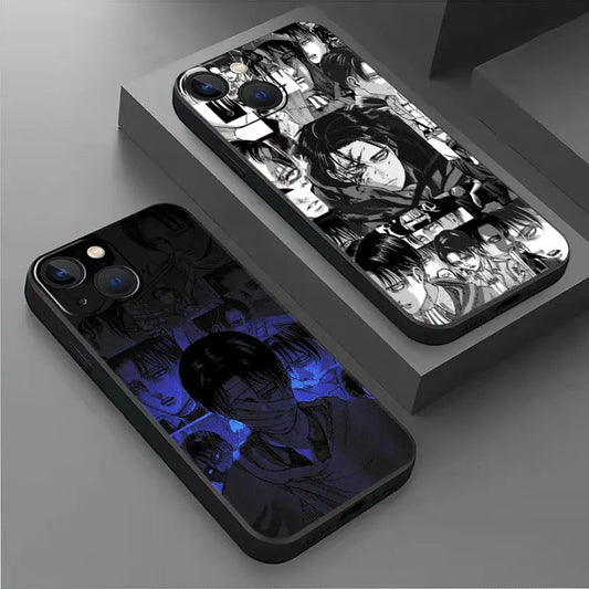 Anime Titan Levi Ackermans Phone Case For iPhone - GamingZoneGR