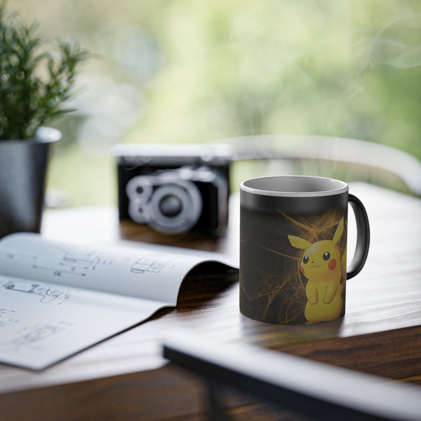 Cute Pokemons Pika {Ai Generated} Magic Mug, 11oz {EU} - GamingZoneGR