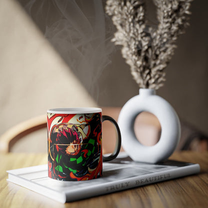 Demon Anime Inspired Slayer Magic Mug {EU}, 11oz - GamingZoneGR