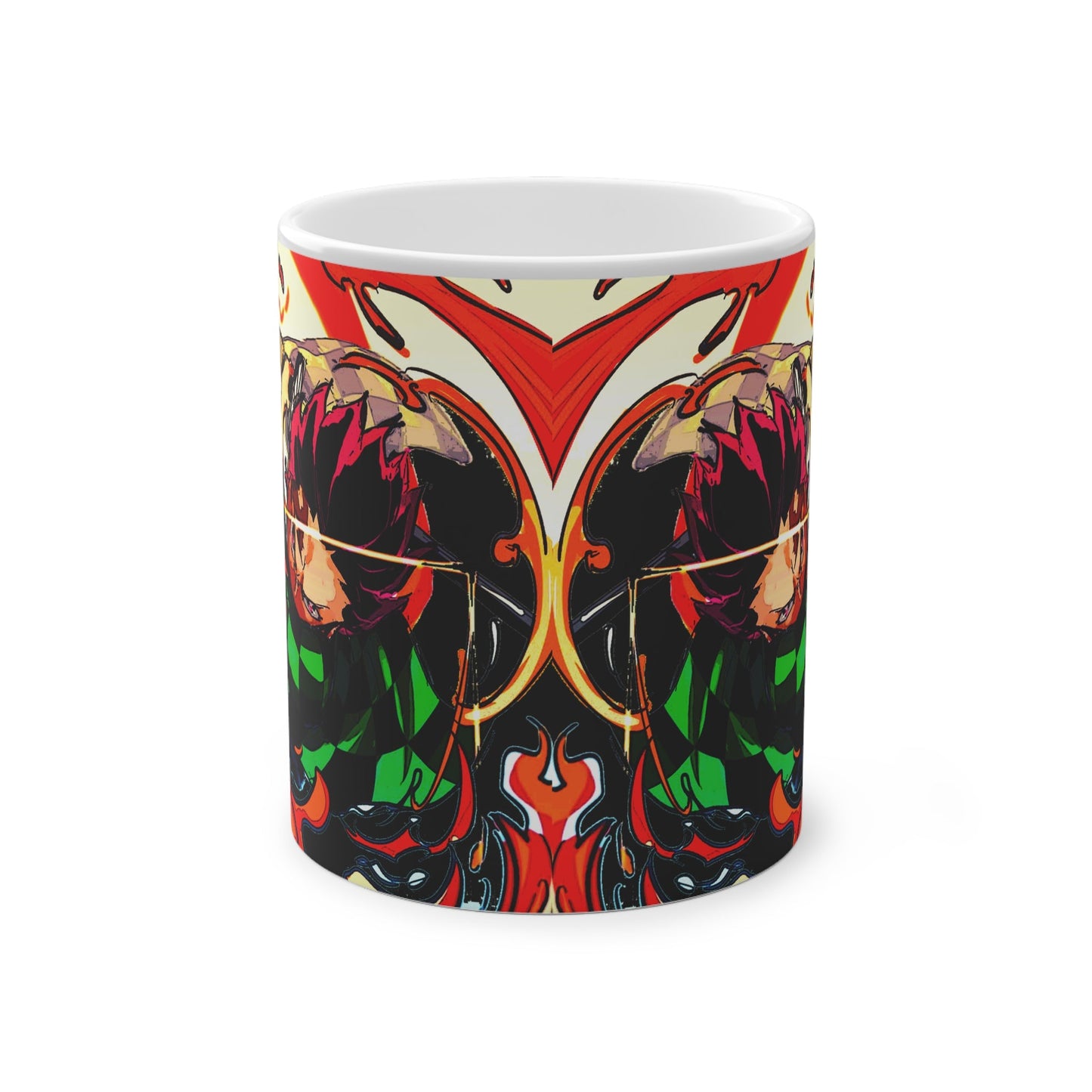 Demon Anime Inspired Slayer Magic Mug {EU}, 11oz - GamingZoneGR