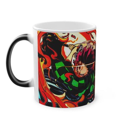 Demon Anime Inspired Slayer Magic Mug {EU}, 11oz - GamingZoneGR