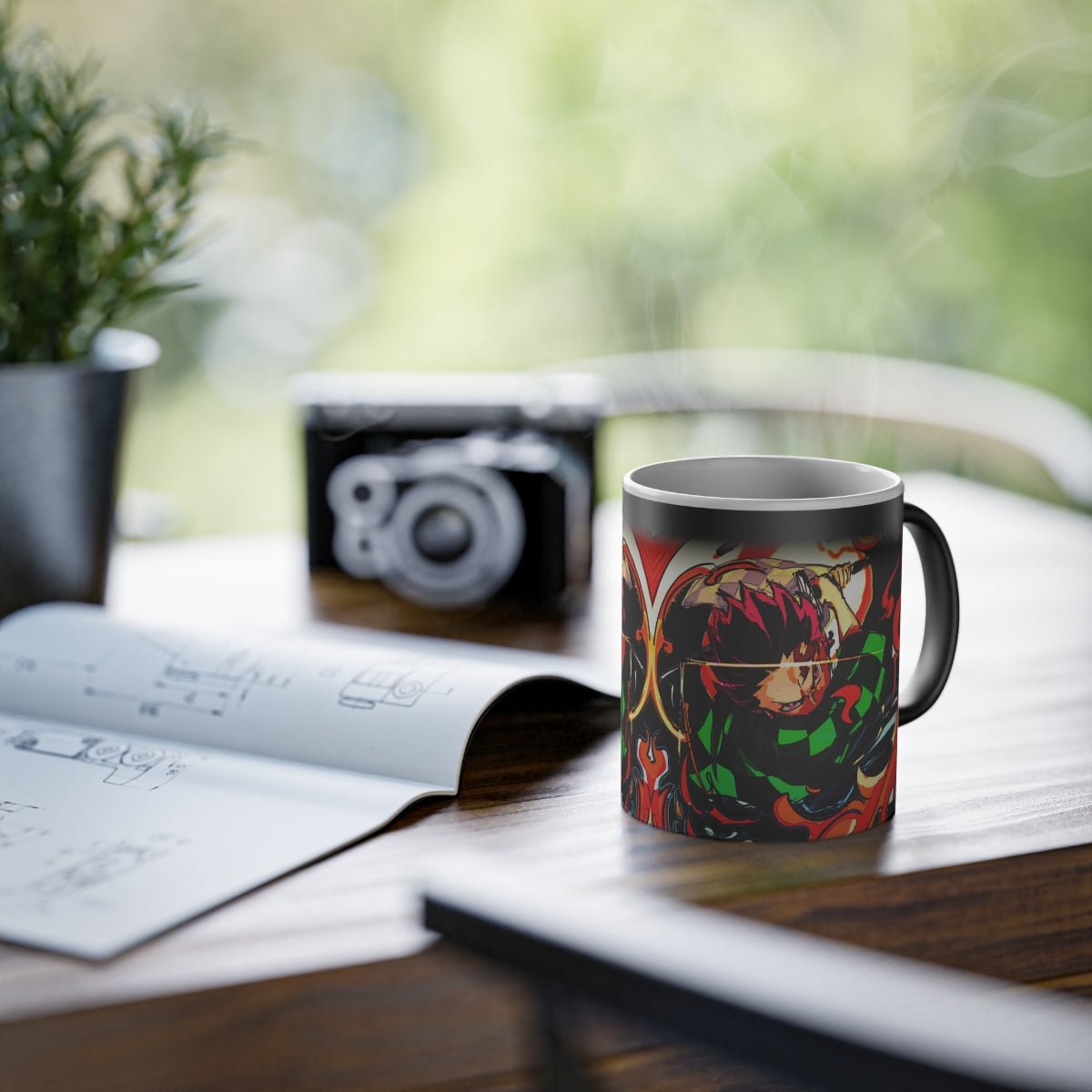 Demon Anime Inspired Slayer Magic Mug {EU}, 11oz - GamingZoneGR