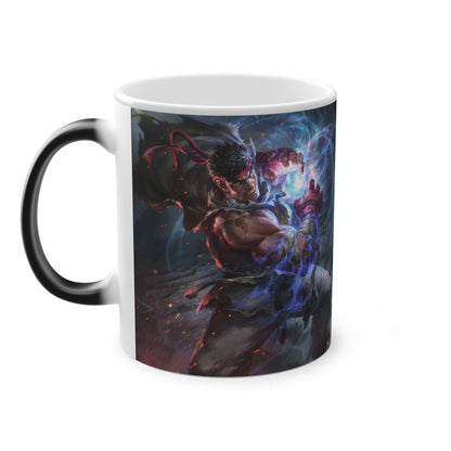 Figther Street 6 {Ai Generated} Magic Mug {EU}, 11oz - GamingZoneGR