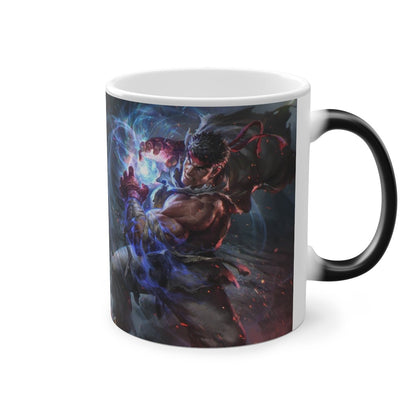 Figther Street 6 {Ai Generated} Magic Mug {EU}, 11oz - GamingZoneGR