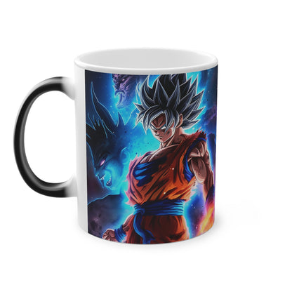 Goku Anime Inspired Magic Mug {Ai Generated} {EU}, 11oz - GamingZoneGR