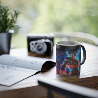 Goku Anime Inspired Magic Mug {Ai Generated} {EU}, 11oz - GamingZoneGR