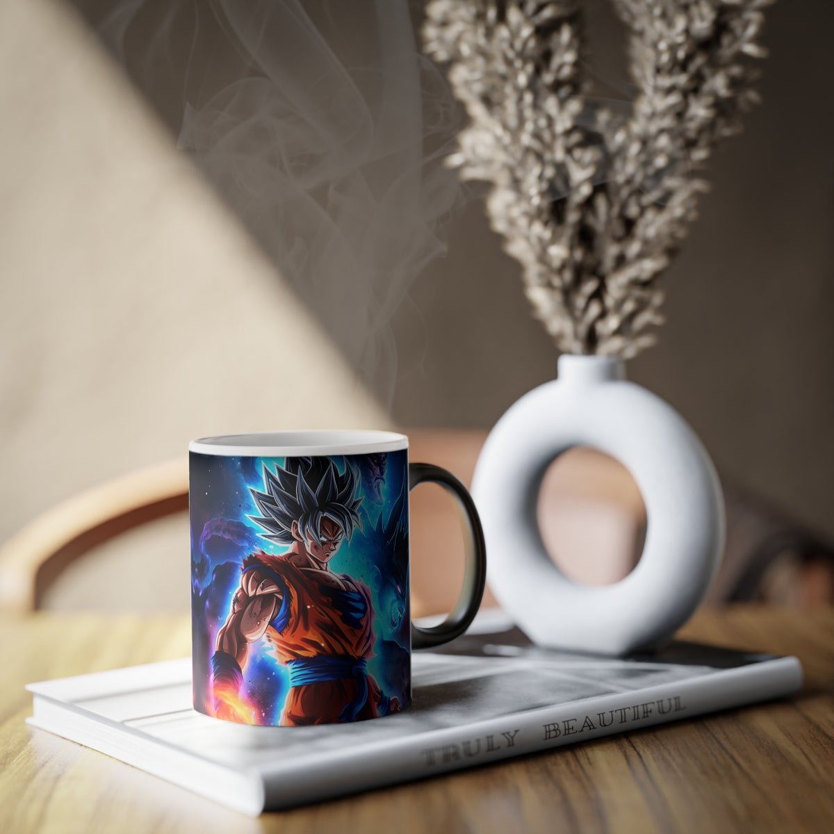 Goku Anime Inspired Magic Mug {Ai Generated} {EU}, 11oz - GamingZoneGR