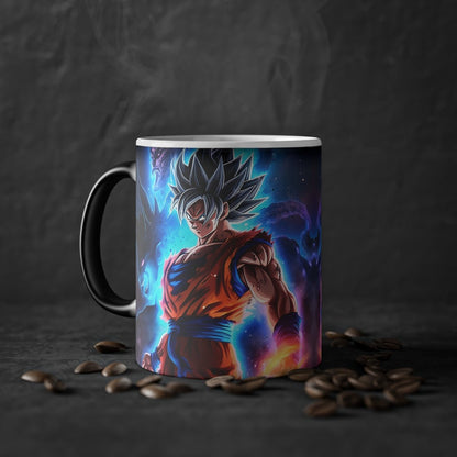 Goku Anime Inspired Magic Mug {Ai Generated} {EU}, 11oz - GamingZoneGR