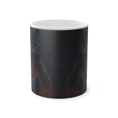 Goku Anime Inspired Magic Mug {Ai Generated} {EU}, 11oz - GamingZoneGR