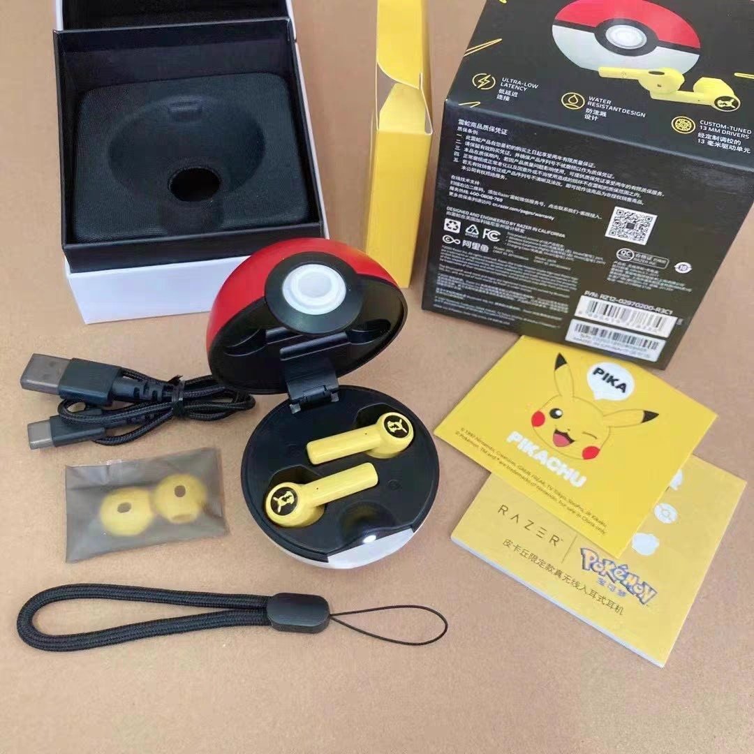 Pokémons Pika Earphones - GamingZoneGR