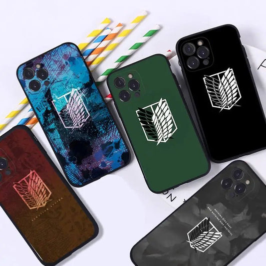 Scout Regiment Anime Phone Case For iPhone - GamingZoneGR