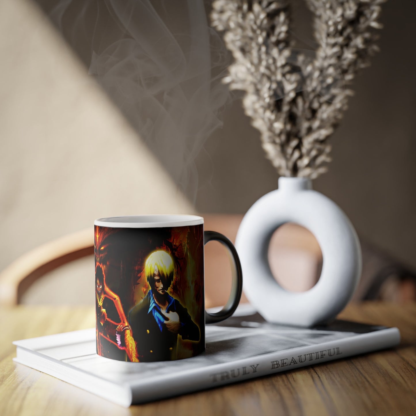 Trio Monster - Anime Inspired {Ai Generated} Magic Mug, 11oz {EU} - GamingZoneGR