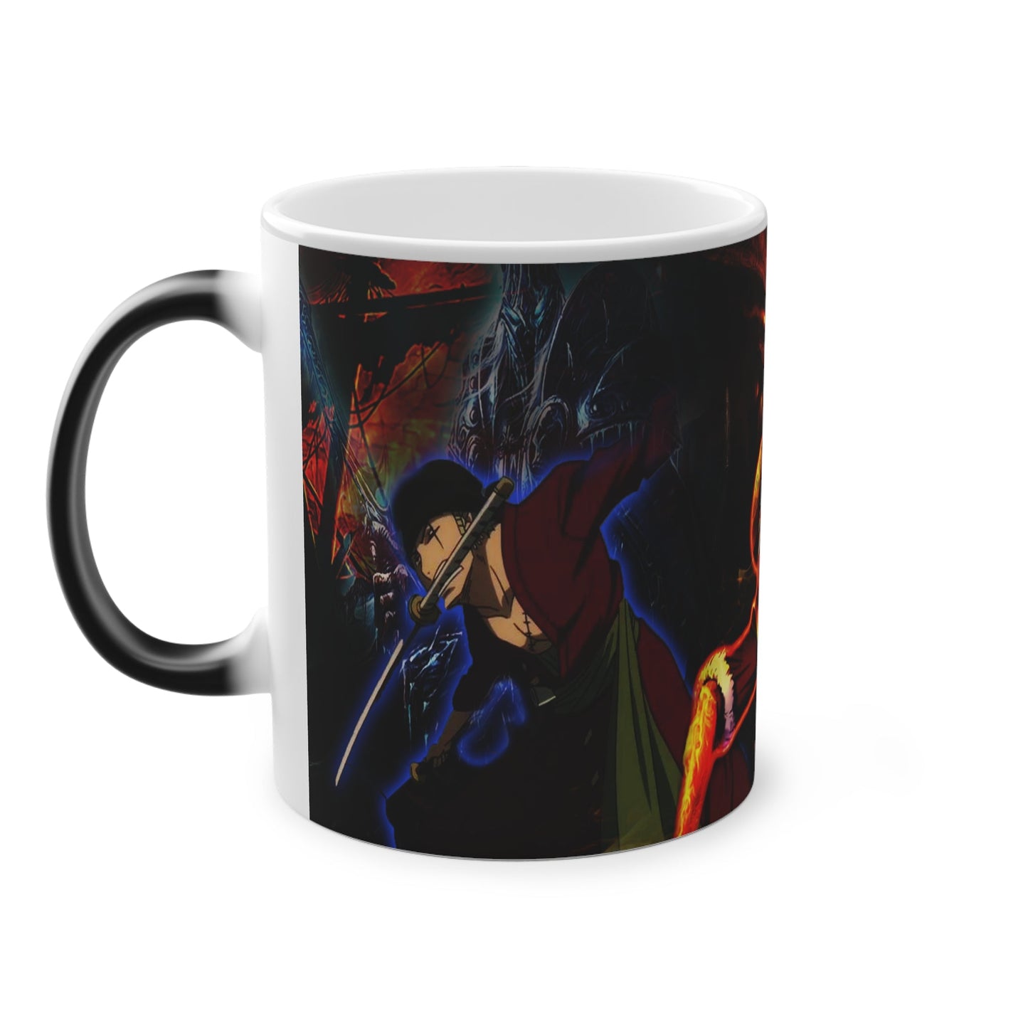 Trio Monster - Anime Inspired {Ai Generated} Magic Mug, 11oz {EU} - GamingZoneGR