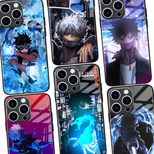 Villain Anime Glossy Glass Phone Case for IPhone - GamingZoneGR